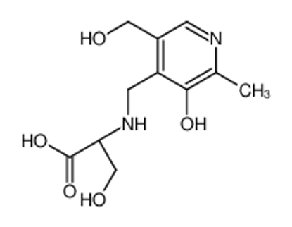 Picture of (2S)-3-hydroxy-2-[[3-hydroxy-5-(hydroxymethyl)-2-methylpyridin-4-yl]methylamino]propanoic acid