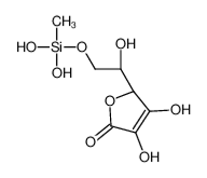 Picture of (2R)-2-[(1S)-2-[dihydroxy(methyl)silyl]oxy-1-hydroxyethyl]-3,4-dihydroxy-2H-furan-5-one