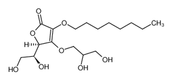 Picture of 2-O-octyl-3-O-glyceryl-L-ascorbic acid