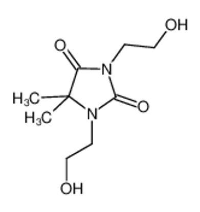 Изображение 1,3-Bis(2-hydroxyethyl)-5,5-dimethylhydantoin
