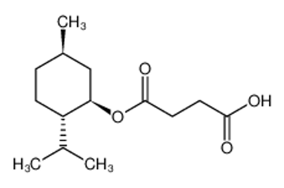 Изображение 4-[(1R,2S,5R)-5-methyl-2-propan-2-ylcyclohexyl]oxy-4-oxobutanoic acid