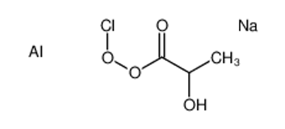 Picture of aluminum,chloro 2-hydroxypropaneperoxoate,sodium