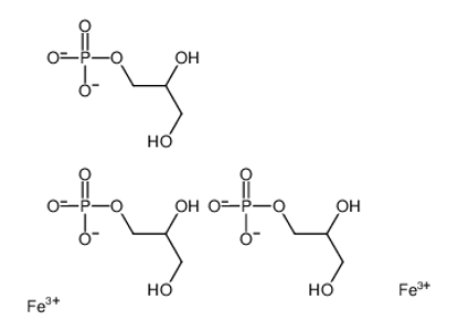 Show details for 2,3-dihydroxypropyl phosphate,iron(3+)