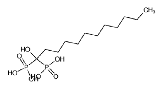 Picture of (1-hydroxydodecane-1,1-diyl)diphosphonic acid