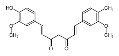 Picture of 1,7-bis(4-hydroxy-3-methoxyphenyl)hepta-1,6-diene-3,5-dione