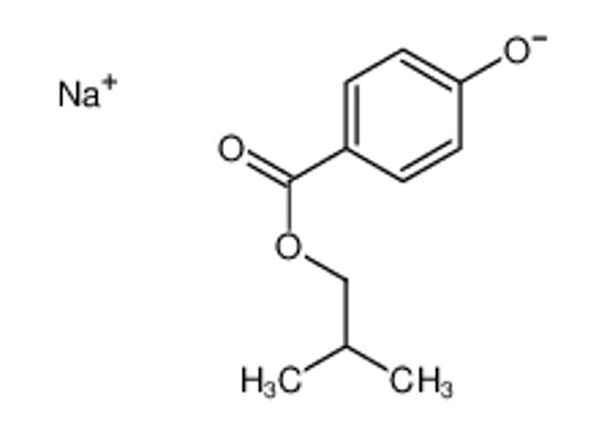 Imagem de sodium,4-(2-methylpropoxycarbonyl)phenolate
