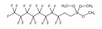 Показать информацию о Trimethoxy(2,3,3,4,4,5,5,6,6,7,7,8,8,9,9,10,10,10-octadecafluorodecyl)silane