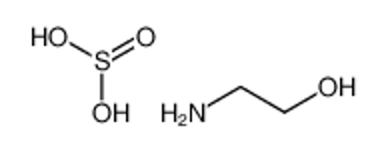 Picture of hydrogen sulfite,2-hydroxyethylazanium