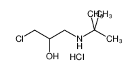 Picture of 1-(tert-butylamino)-3-chloropropan-2-ol,hydrochloride
