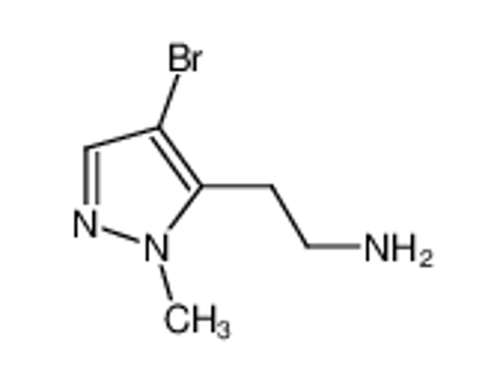 Picture of 2-(4-bromo-2-methylpyrazol-3-yl)ethanamine
