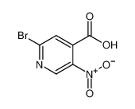 Picture of 2-Bromo-5-nitro-4-pyridinecarboxylic acid