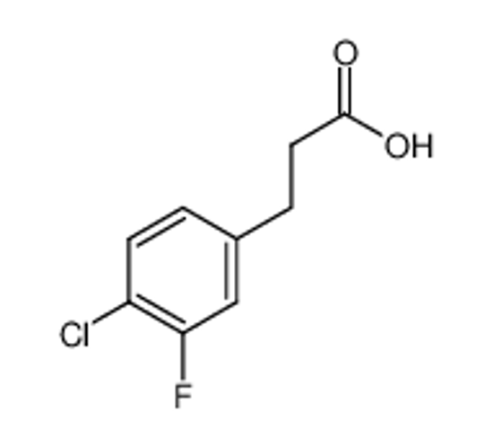 Picture of 3-(4-Chloro-3-fluorophenyl)propionic acid