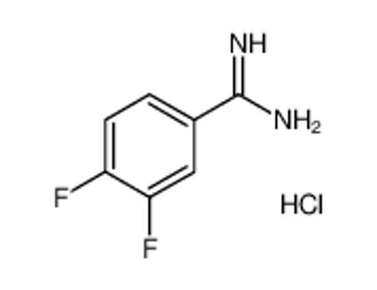 Picture of 3,4-Difluorobenzimidamide hydrochloride