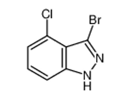 Picture of 3-Bromo-4-chloro-1H-indazole