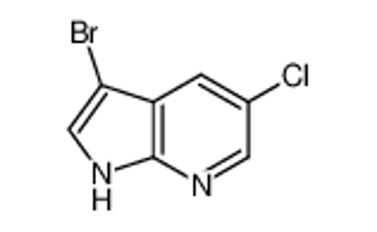 Picture of 3-Bromo-5-chloro-1H-pyrrolo[2,3-b]pyridine