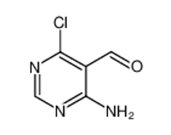 Picture of 4-Amino-6-chloropyrimidine-5-carboxaldehyde