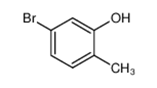 Picture of 5-Bromo-2-methylphenol