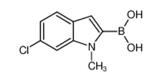 Picture of 6-Chloro-1-methylindole-2-boronic acid