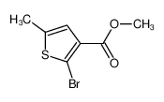 Picture of methyl 2-bromo-5-methylthiophene-3-carboxylate