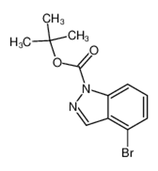 Picture of tert-butyl 4-bromoindazole-1-carboxylate