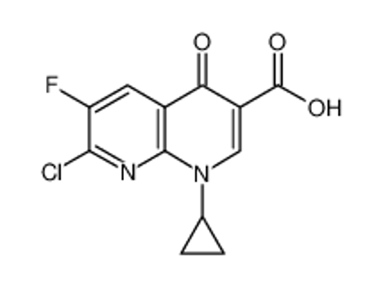 Picture of 7-Chloro-1-Cyclopropyl-6-Fluoro-4-Oxo-1,4-Dihydro-1,8-Naphthyridine-3-Carboxylic Acid