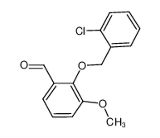 Picture of 2-[(2-chlorophenyl)methoxy]-3-methoxybenzaldehyde