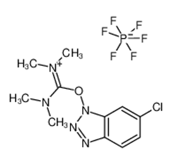 Picture of [(6-chlorobenzotriazol-1-yl)oxy-(dimethylamino)methylidene]-dimethylazanium,hexafluorophosphate