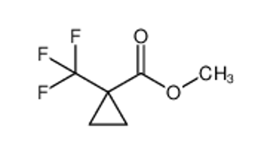 Picture of methyl 1-(trifluoromethyl)cyclopropane-1-carboxylate