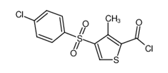 Picture of 4-(4-chlorophenyl)sulfonyl-3-methylthiophene-2-carbonyl chloride