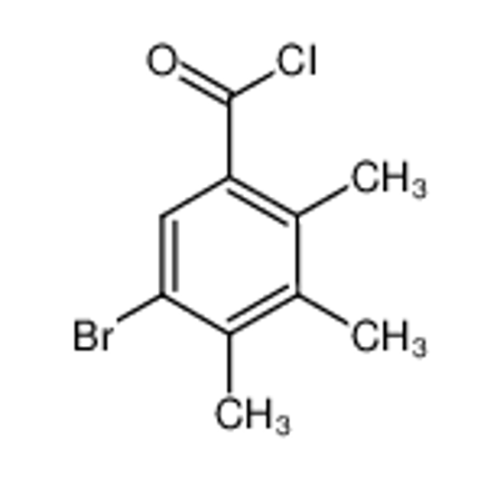 Picture of 5-BROMO-2,3,4-TRIMETHYLBENZOYL CHLORIDE