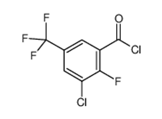Picture of 3-CHLORO-2-FLUORO-5-(TRIFLUOROMETHYL)BENZOYL CHLORIDE