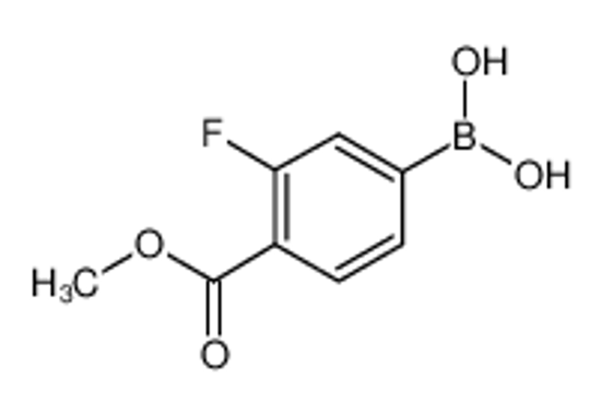 Picture of 3-Fluoro-4-Methoxycarbonylphenylboronic Acid