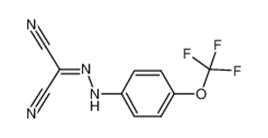 Picture of carbonyl cyanide p-trifluoromethoxyphenylhydrazone
