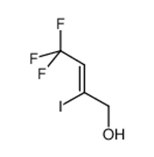 Picture of 4,4,4-Trifluoro-2-iodobut-2-en-1-ol