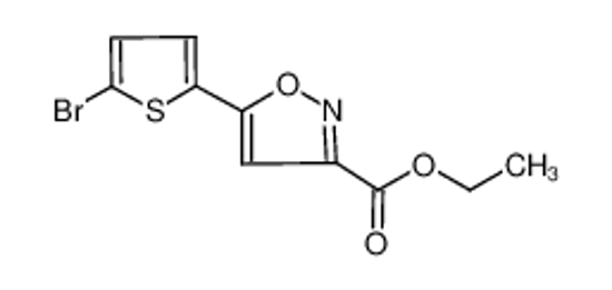 Изображение ethyl 5-(5-bromothiophen-2-yl)-1,2-oxazole-3-carboxylate