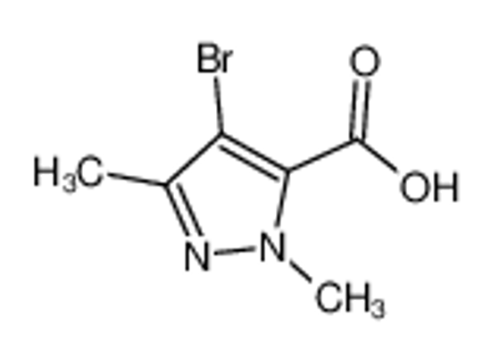 Picture of 4-Bromo-1,3-dimethylpyrazole-5-carboxylic acid