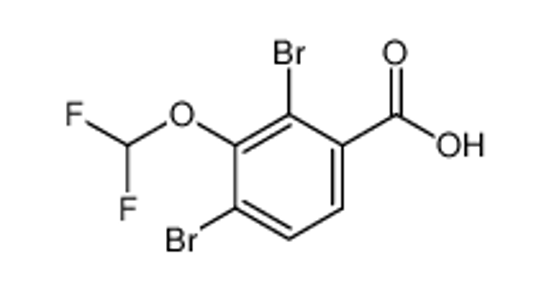 Picture of 2,4-DIBROMO-3-(DIFLUOROMETHOXY)BENZOIC ACID