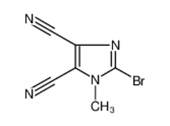Picture of 2-Bromo-1-methyl-1H-imidazole-4,5-dicarbonitrile
