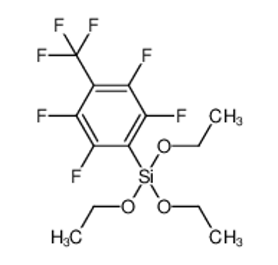 Picture of triethoxy-[2,3,5,6-tetrafluoro-4-(trifluoromethyl)phenyl]silane