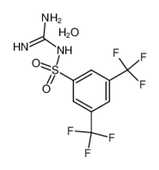 Picture of ([AMINO(IMINO)METHYL]AMINO)[3,5-DI(TRIFLUOROMETHYL)PHENYL]DIOXO-LAMBDA6-SULFANE HYDRATE