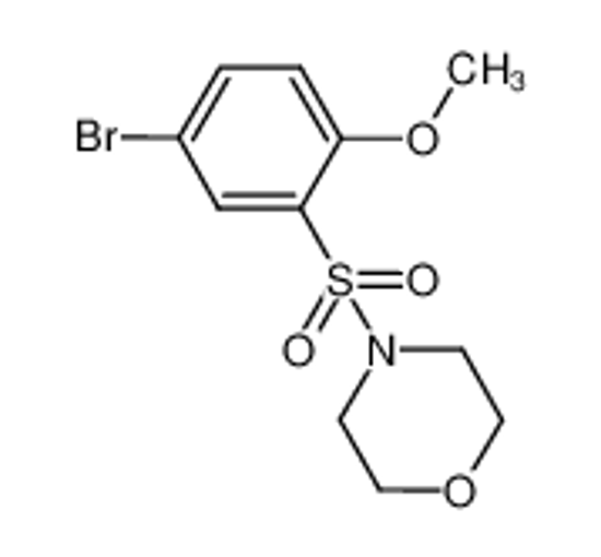 Picture of 4-(5-Bromo-2-methoxyphenylsulfonyl)morpholine