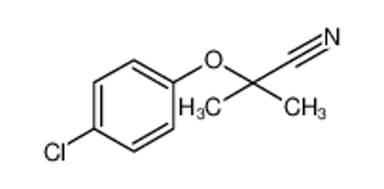 Picture of 2-(4-CHLOROPHENOXY)-2-METHYLPROPANENITRILE