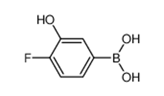 Picture of 4-Fluoro-3-hydroxyphenylboronic acid