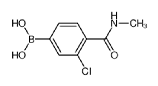 Picture of (3-Chloro-4-(methylcarbamoyl)phenyl)boronic acid
