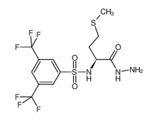 Picture of N-[3,5-BIS(TRIFLUOROMETHYL)BENZENESULPHONYL]-L-METHIONYL HYDRAZIDE