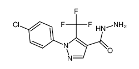 Picture of 2-(4-Chlorophenyl)-3-(trifluoromethyl)pyrazole-4-carboxylic acid hydrazide
