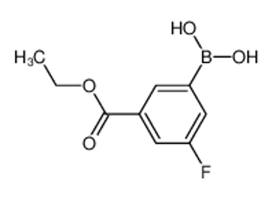 Picture of 3-Fluoro-5-ethoxycarbonylphenylboronic acid