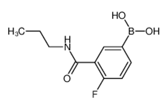 Picture of (4-Fluoro-3-(propylcarbamoyl)phenyl)boronic acid