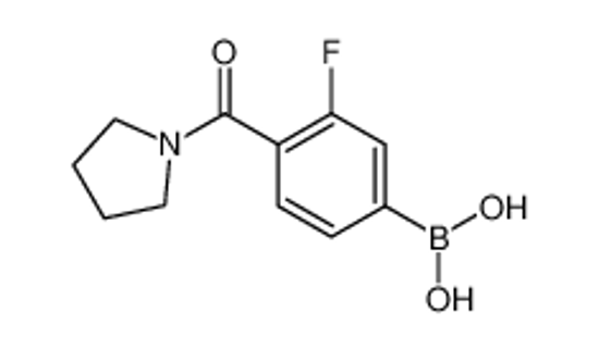 Picture of 3-Fluoro-4-(pyrrolidine-1-carbonyl)phenylboronic acid
