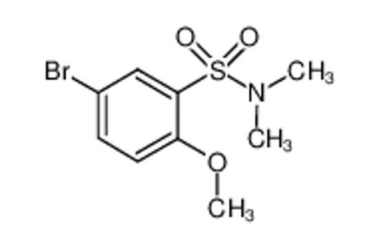 Picture of 5-Bromo-2-methoxy-N,N-dimethylbenzenesulfonamide